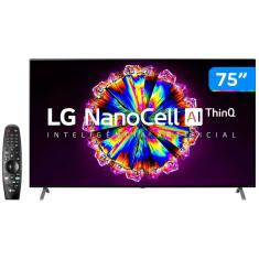 Smart TV 8K NanoCell IPS 75'' LG 75NANO95SNA - Wi-Fi Bluetooth HDR Inteligência Artificial 4 HDMI