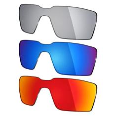 3 pares de lentes polarizadas de substituição Mryok para óculos de sol Oakley Probation – Opções