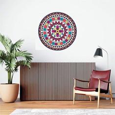 Adesivo de Parede Mandala Zen tamanho 50cm x 50cm mod372