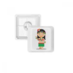 Kit de atualização para jogos com teclado mecânico e PBT da Beautiful Girl Hawaii