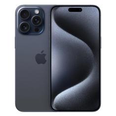 iPhone 15 Pro Max Apple (512GB) Titânio Azul, Tela de 6,7&quot;, 5G e Câmera de 48MP
