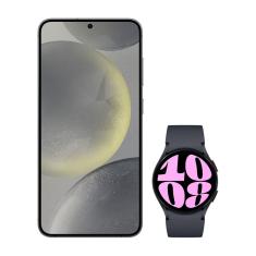 Galaxy S24+  512GB - Preto + Galaxy Watch6 LTE 40mm - Grafite Combo