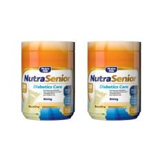 Kit 2X Nutra Senior Adulto 50+ Diabetics Care Complemento Alimentar 80