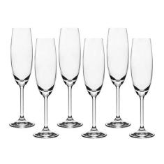 Jogo de 6 Taças P/Champanhe Anna Bohemia 220Ml 58002