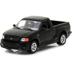 Miniatura Ford F-150 SVT Light 1999 Greenlight 1/43 Detalhad, Preto