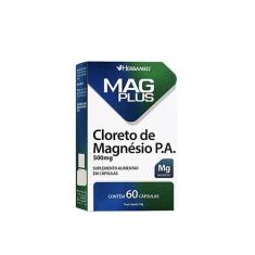 Mag Plus Cloreto De Magnésio P.a. 60 Cápsulas - Herbamed