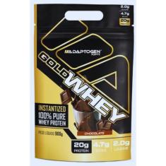 Gold Whey 900g Refil Concentrado Adaptogen Science Sabor:Chocomaltine;Tamanho:Único;Gênero:Unissex-Unissex