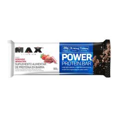 Power Protein Bar Max Titanium (90g) Morango Sensation