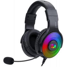 Headset Gamer Redragon Pandora RGB com microfone removível