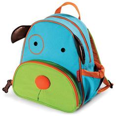 Mochila Zoo Infantil Cachorro, Skip Hop, Azul