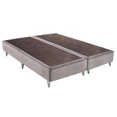 Base Sommier Camurça Super King 193x203x30cm Ortobom Creme