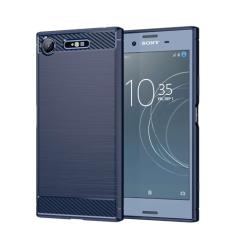 Capas para Sony Xperia XZ1.Caso básico,Botão de pressão flexível / 360 ° Proteção completa,Anti-fingerpirnts