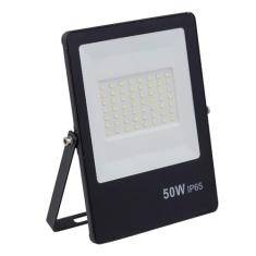 Refletor Ultrafino Led Bivolt Preto - Gaya