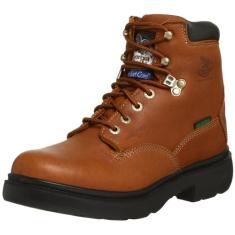 Georgia Boot Bota de trabalho masculina Flex Point 15 cm, Marrom, 39