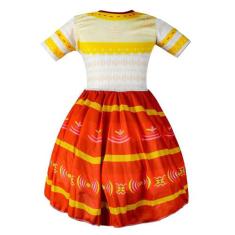 Fantasia Dolores Encanto Madrigal Vestido de Menina Infantil - Fantasi