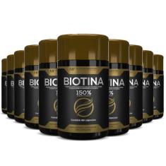 10x biotina 150% premium 400mg 60caps atacado - HF SUPLEMENTOS