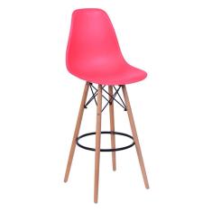 Banqueta Eiffel em PP Vermelho - OR 6602