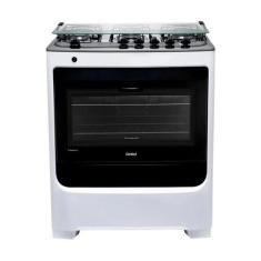 Fogão Consul 5 Bocas Com Acendimento Automático Branco CFS5NAB Bivolt,