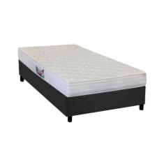 Cama Box Solteiro: Colchão Espuma Herval AG65 Frontier + Base CRC Sued