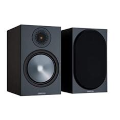 Par de Caixas Acústicas Bookshelf, Monitor Audio Bronze 100 (6G) Series Preto