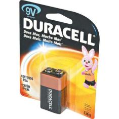Bateria 9V Alcalina - Duracell