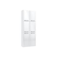 Paneleiro De Cozinha Topázio C/ 6 Portas 70cm Branco - Telasul