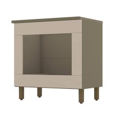 Balcão Forno Embutir Connect com Tampo Cooktop - Móveis Henn