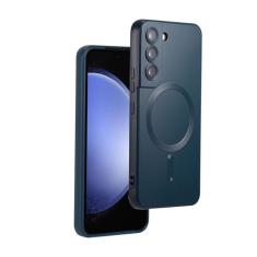 Yetagso Capa magnética para Samsung Galaxy S21 FE, capa de telefone antiarranhões de silicone macio com proteção para câmera, compatível com MagSafe, verde