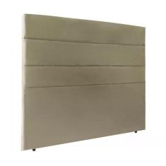 Cabeceira Solteiro 90Cm Bia Suede Taupe Id Suede Taupe