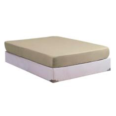 Lençol Casal 01 Peça com Elástico Cama Box Percal 200 Fios Algodão - N
