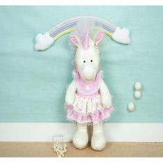 Pelucia unicórnio - para decoração e presentes - CKD CONFECCOES, Vesti