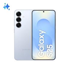 Celular Samsung Galaxy S25 5G, 512GB, 12GB RAM, Câmera Tripla de 50+12+10, Tela Grande de 6.2&quot; - Azul