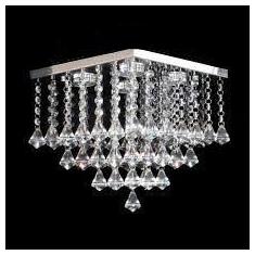Lustre de cristal para sala, quarto,hall ,modelo torre de peão base de