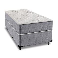Cama Box Solteiro + Colchão Espuma Ortopédico D33 Piemonte 88x188x63cm - Maestro Colchões