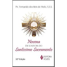 Livro - Novena em louvor do Santíssimo Sacramento