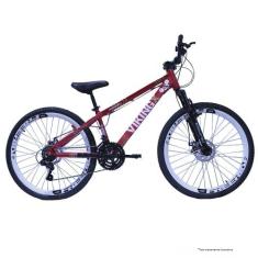 Bicicleta Viking X TUFF30 Freeride Aro 26 Freio a Disco 21 Velocidades