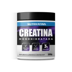 Creatina Monoidratada 100% Pura  300G  Nutrilatina