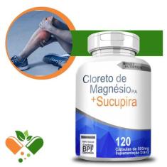 Cloreto De Magnésio Composto 120 Cápsulas - 4Elementos