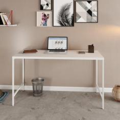 Escrivaninha Mesa Escritório Estilo Industrial 135cm Active Yescasa