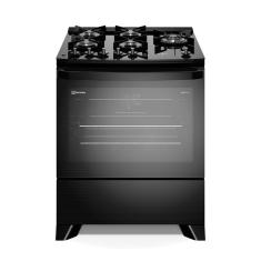 Fogão 5 bocas Electrolux Preto Experience c/ Mesa de Vidro, Grill e PerfectCook360 (FE5CP) 127V