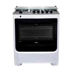 Fogão Consul 5 Bocas com Acendimento Automático Branco CFS5NAB Bivolt