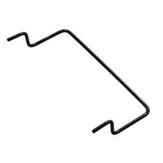 2 Aparador P/ Segurar Colchão Cama Box Baú Haste Preto 25 Cm - Zoe & C