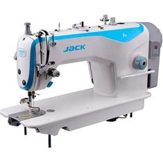 Máquina de Costura Industrial Jack F4 Completa com mesa e motor Direct Drive 220V