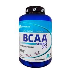 BCAA SCIENCE 500 MASTIGáVEL (200 TABS) - SABOR: LARANJA Performance Nutrition 