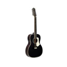 VIOLÃO 000 12 CORDAS NON-CUTAWAY EQ AÇO T/SPRUCE B/S AGATHIS LATIN AMERICA AZTECA XII NC BKS TAGIMA