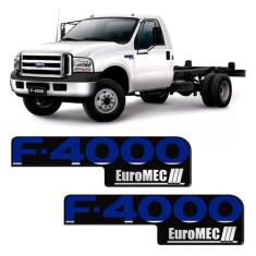Emblema Ford F-4000 Euromec Adesivo Resinado Modelo Original - SPORTIN