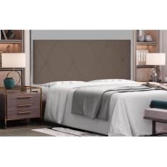 Painel Aquilla Cama Box King 195cm Suede - SSX Multicoisas - Spezzia, 