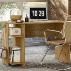 Mesa Gamer 2 Prateleiras Freijó 3875 - Qmovi