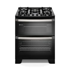Fogão Electrolux 5 Bocas Experience com PerfectCook360 Preto FE5DP