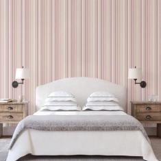 Papel De Parede Quarto Listrados Rosa Pastel